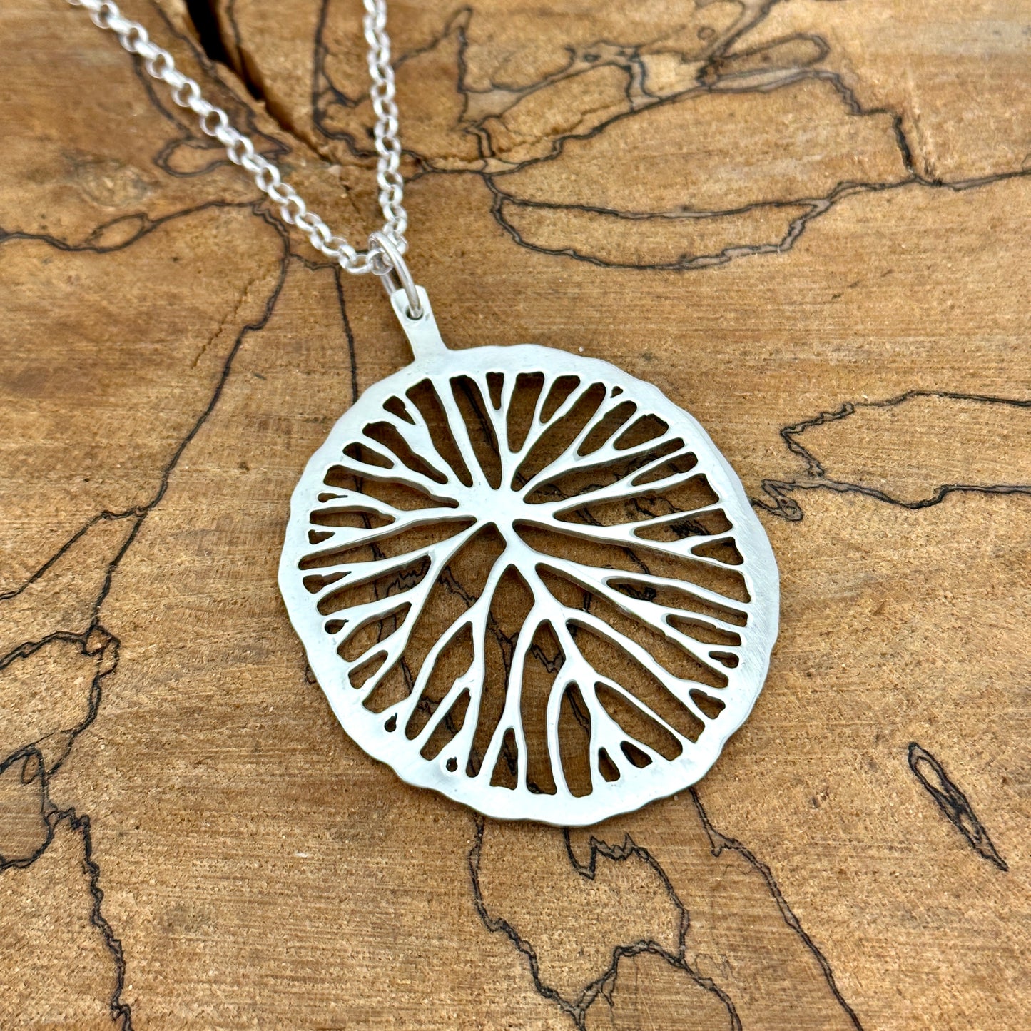 Basswood Leaf Necklace