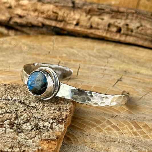 Labradorite Bangle Bracelet
