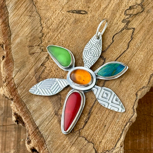 Kindness Blooms Pendant