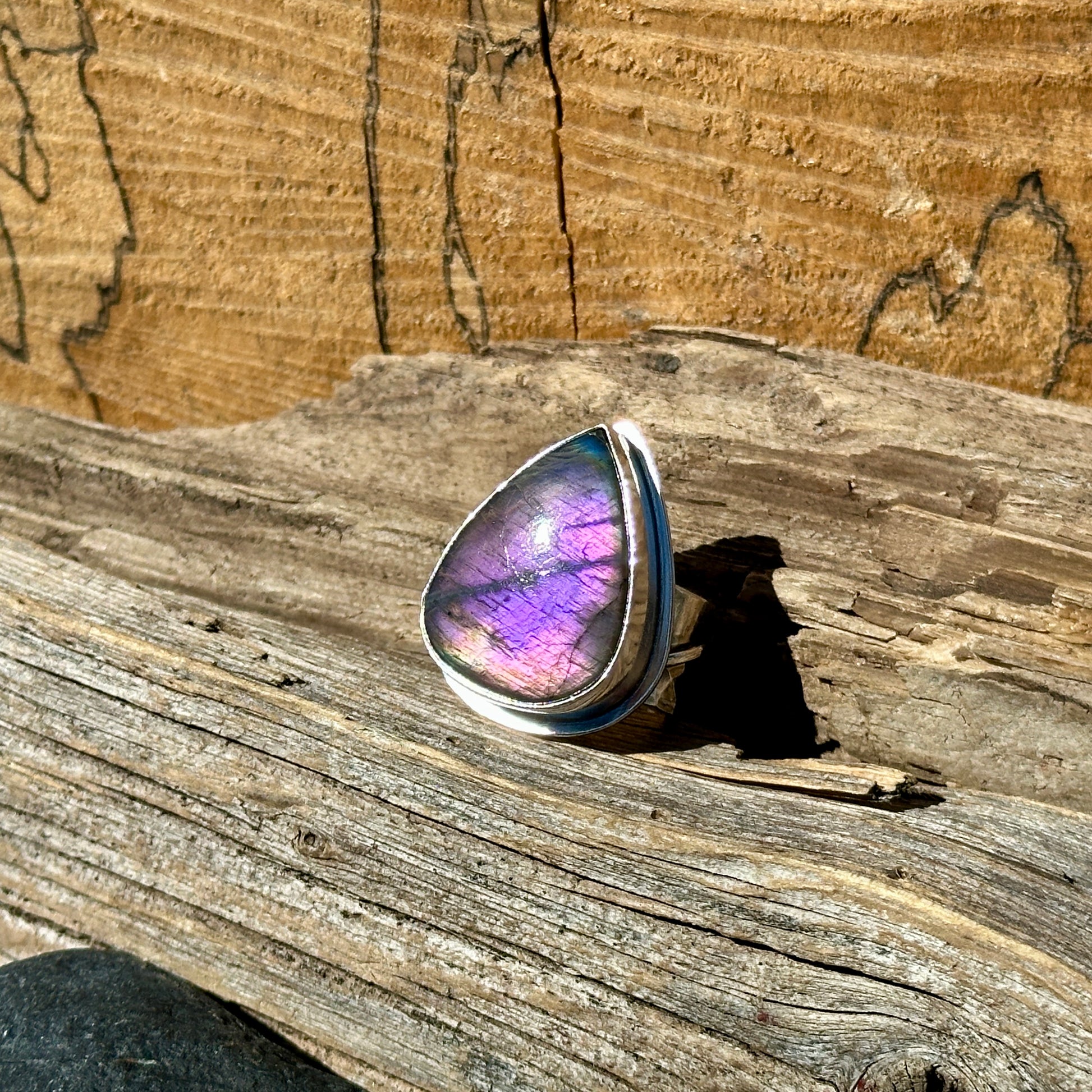 one of a kind silver ring