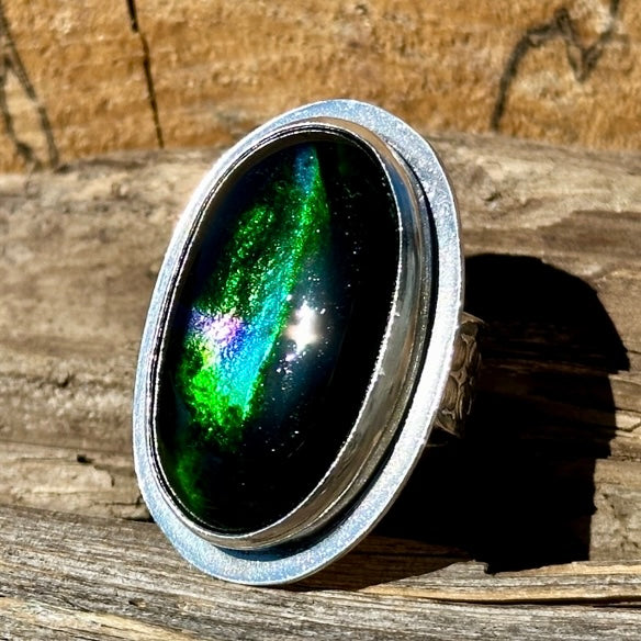 one of a kind silver ring