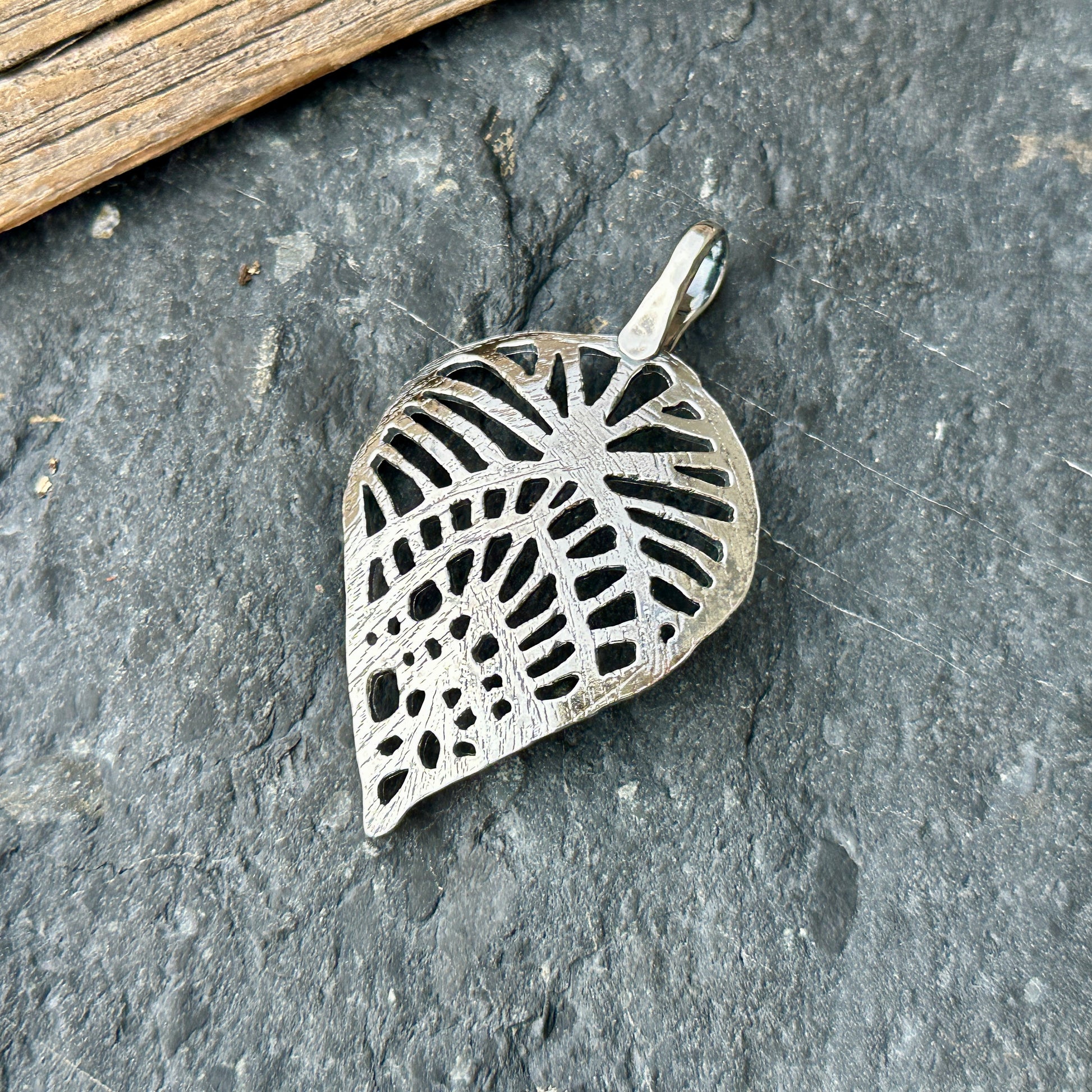 Handmade one of a kind sterling silver necklace