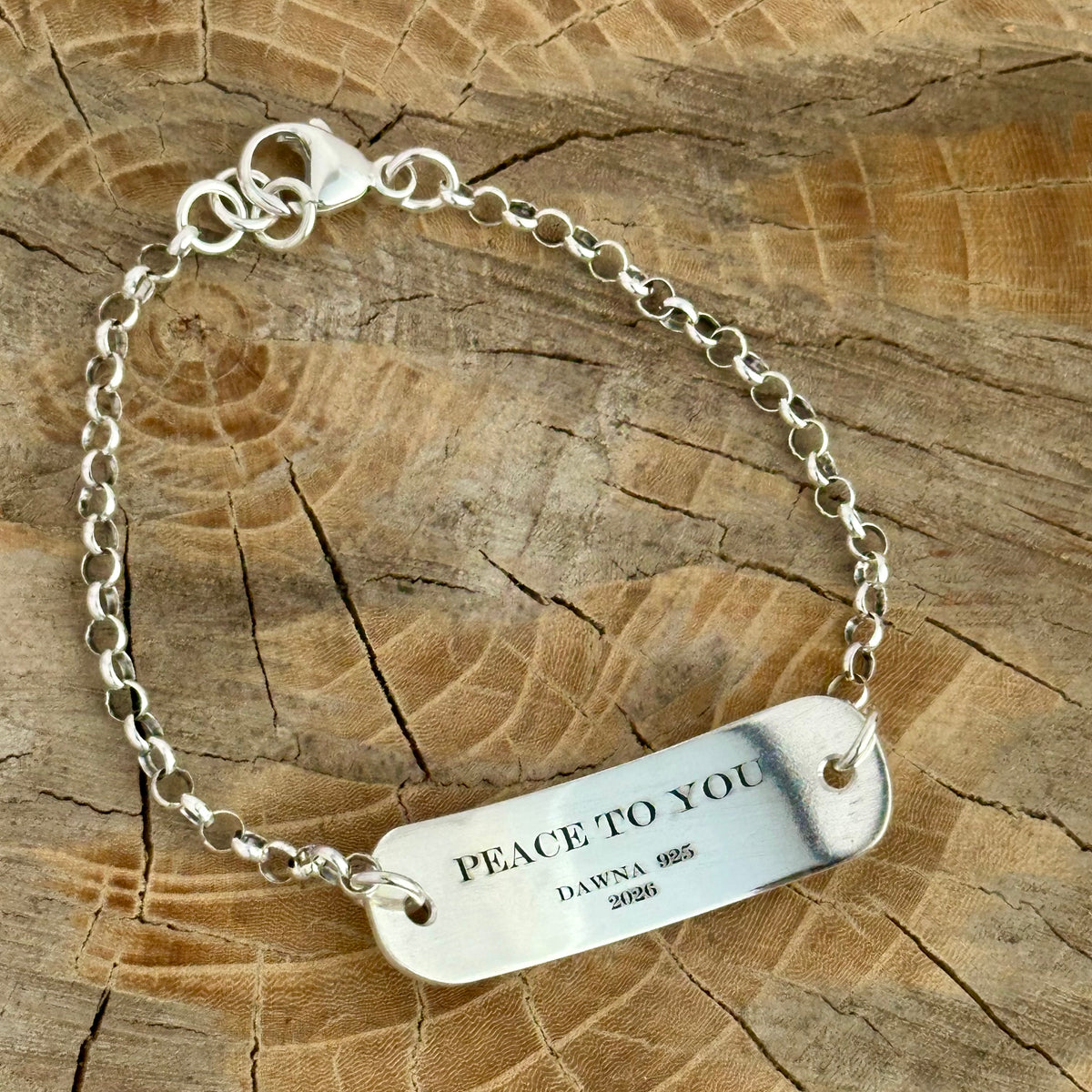 Peace to You Mandala Bracelet