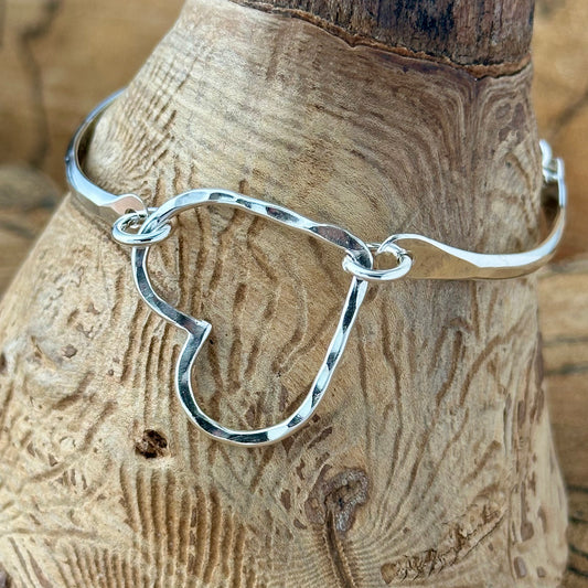 Floating Heart Bracelet