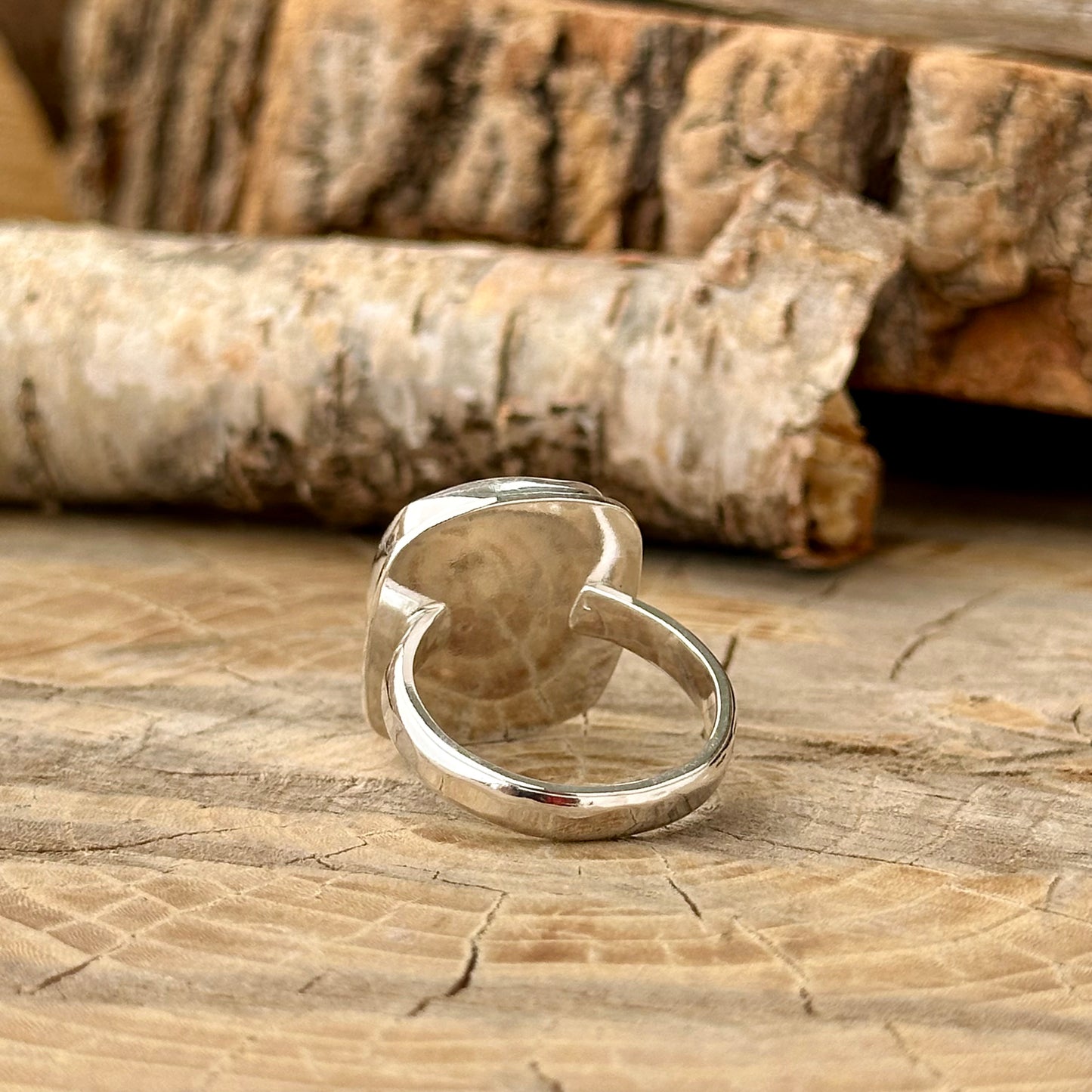 Moonlit Sapphire RIng