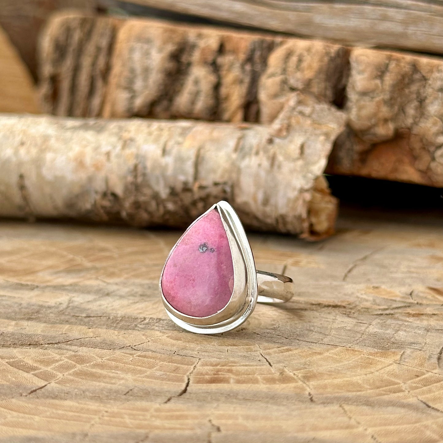 Rose Cobalt Ring