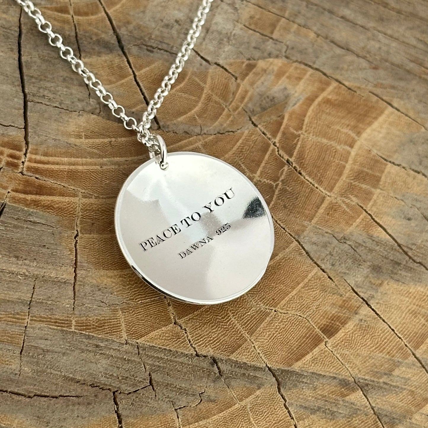 Peace to You Mandala Necklace