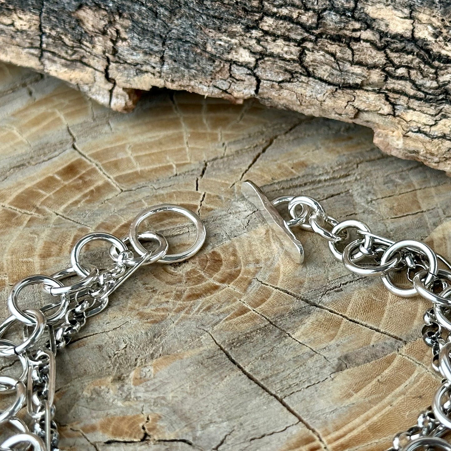 Triple Chain Bracelet