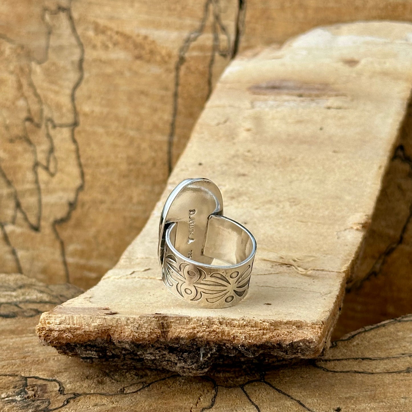 Stromatolite Fossil Ring