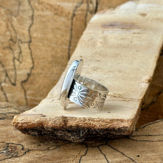 Stromatolite Fossil Ring