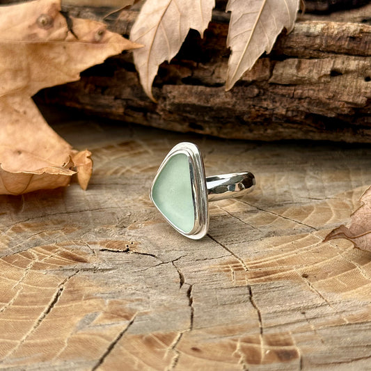 Sea Glass Ring 1-7.75