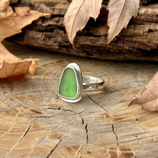 Sea Glass Ring 4-9