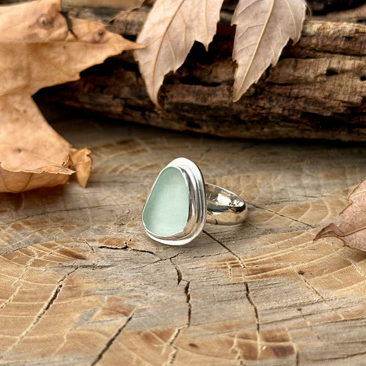 Sea Glass Ring 2-7