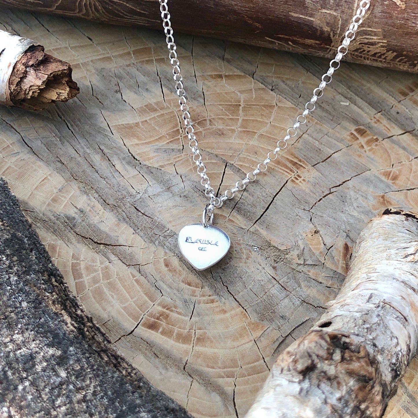 Purple Heart Necklace