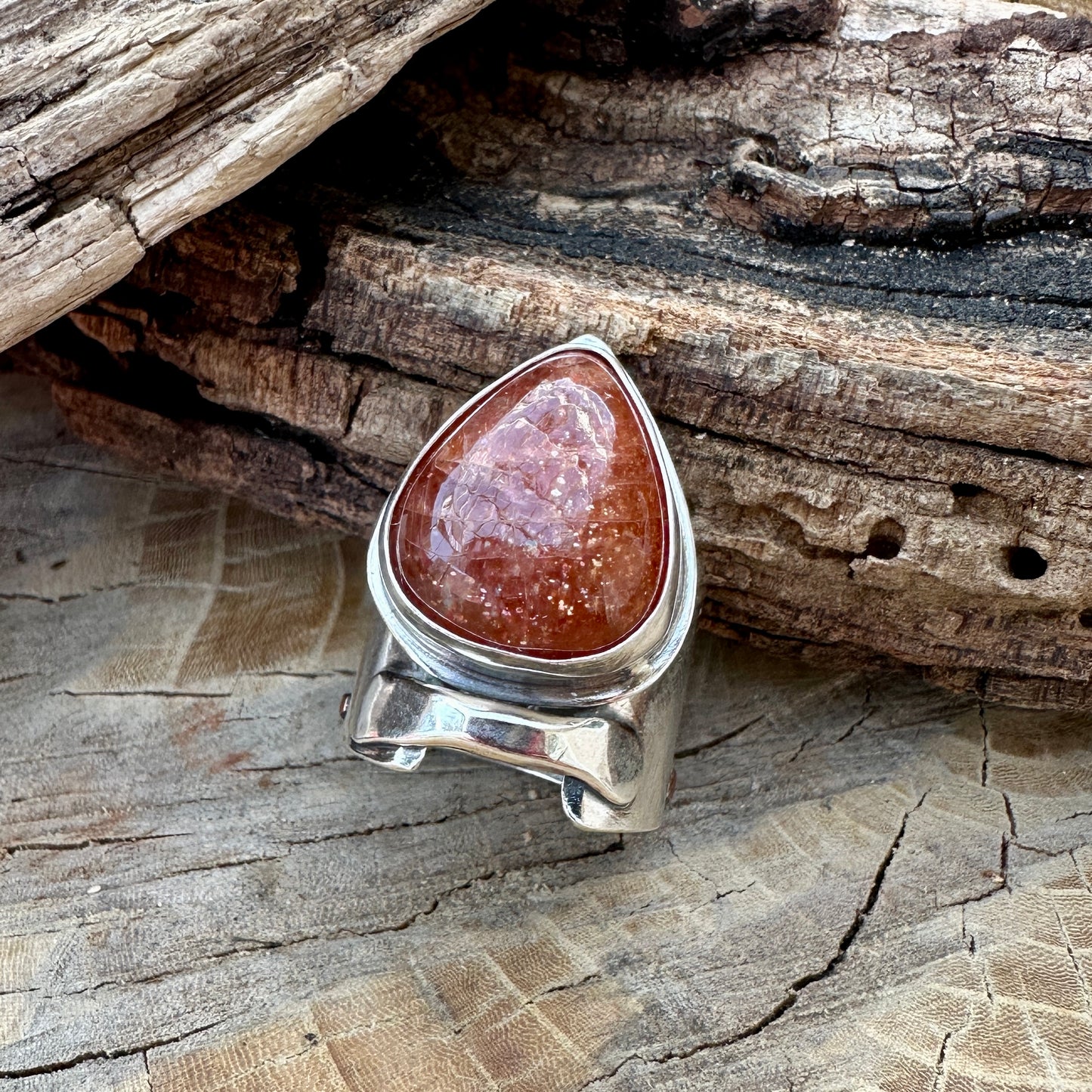 Sunstone Sun Ring
