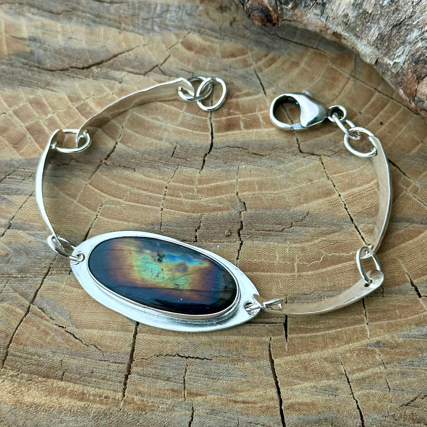 Rainbow Labradorite Bracelet
