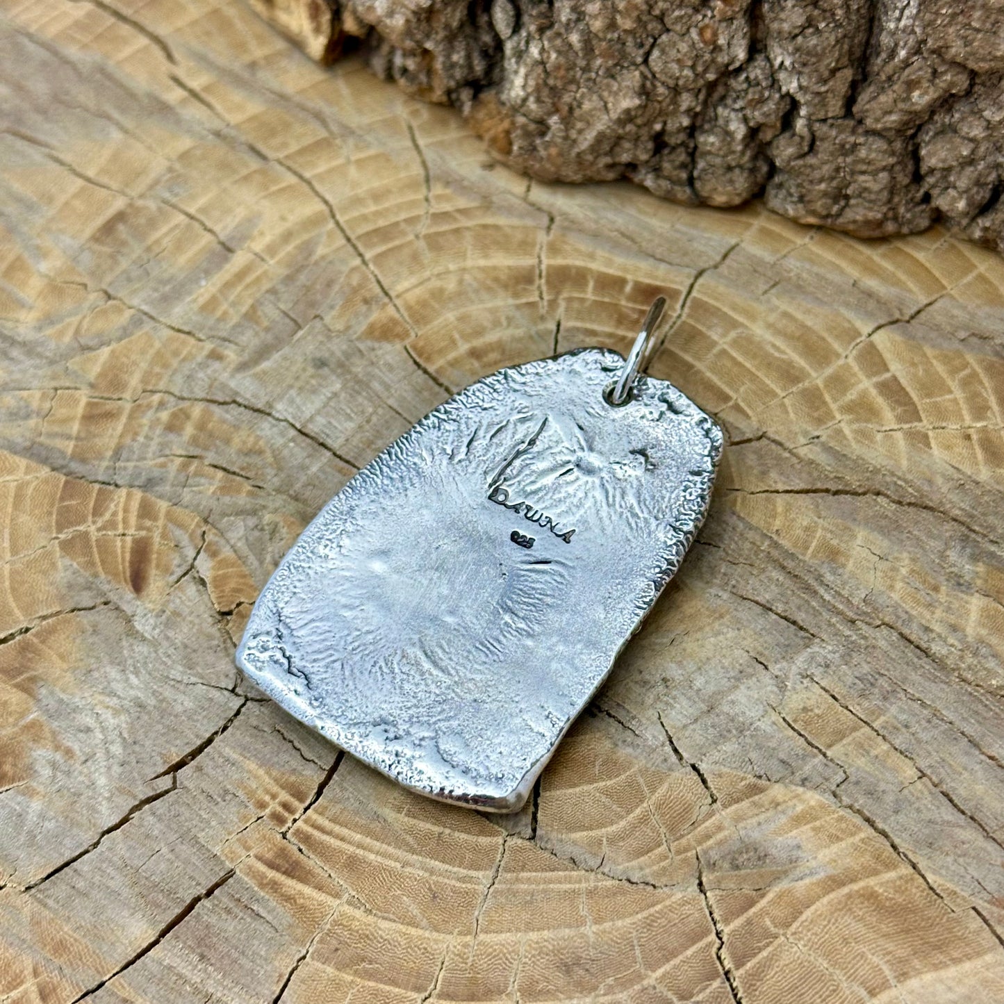 Funky Silver Pendant 3