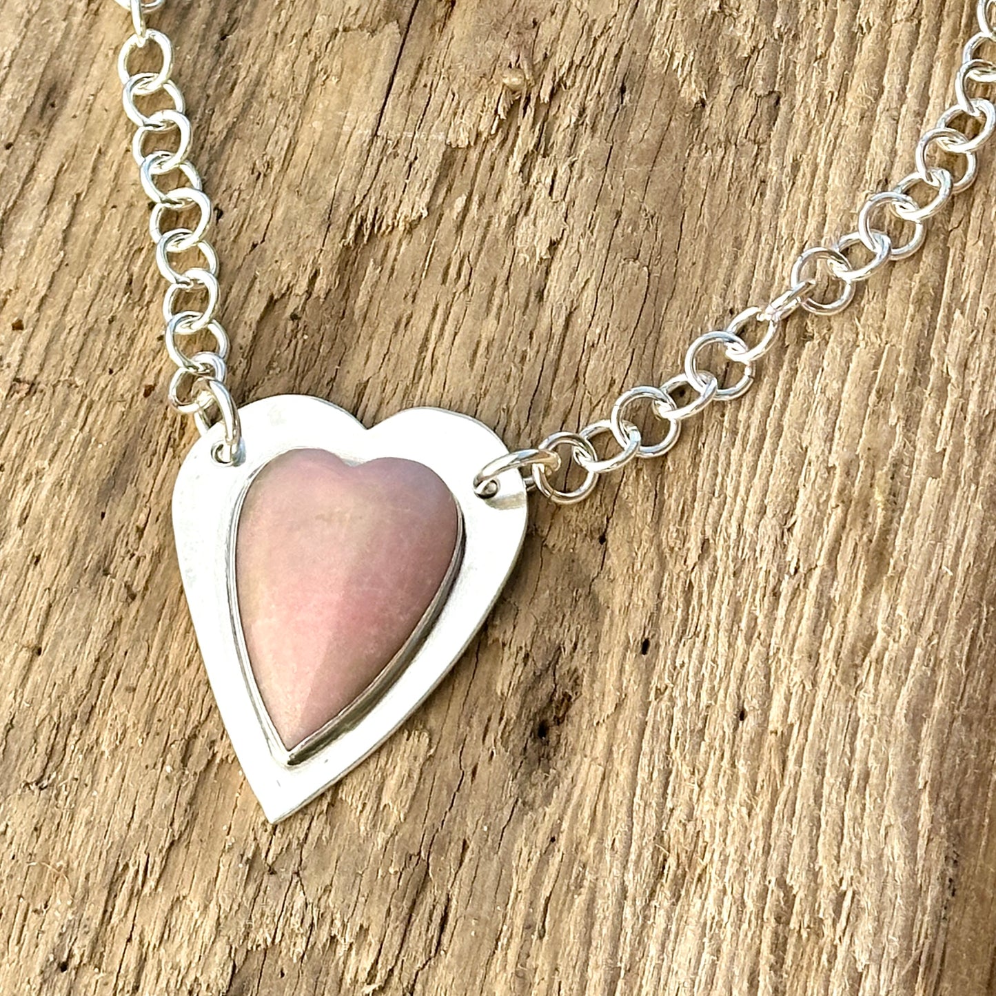 Pink Opal Necklace
