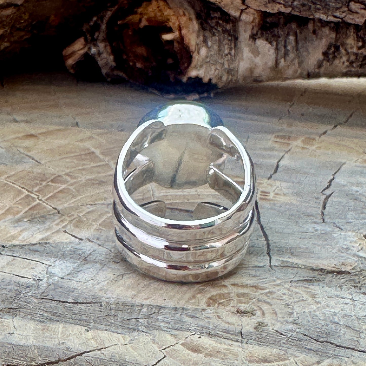 Moon Glow Sapphire RIng