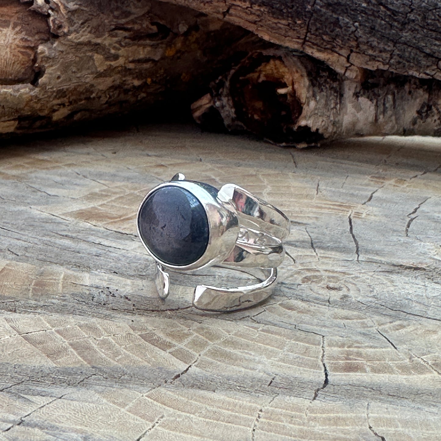 Moon Glow Sapphire RIng