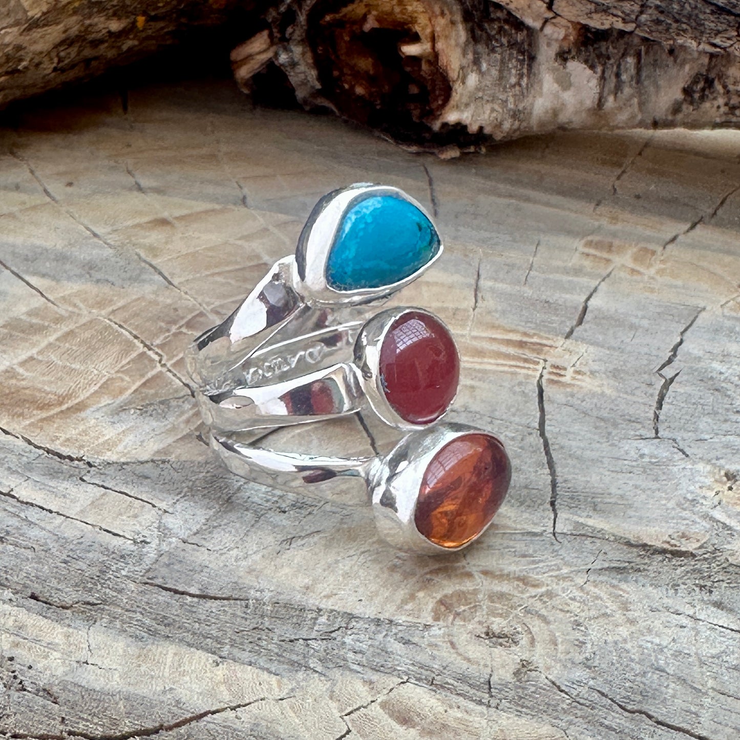 Earthsong Trio Ring
