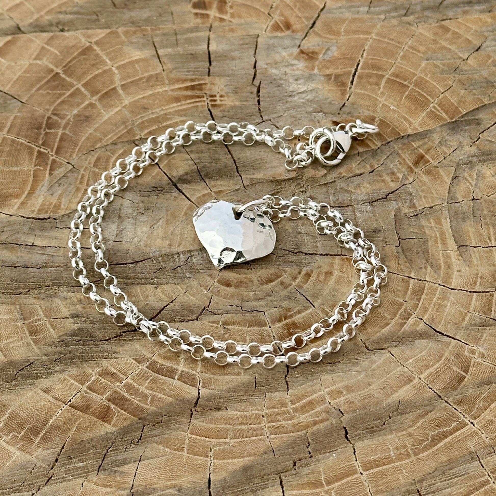 Sterling Silver Heart Necklace