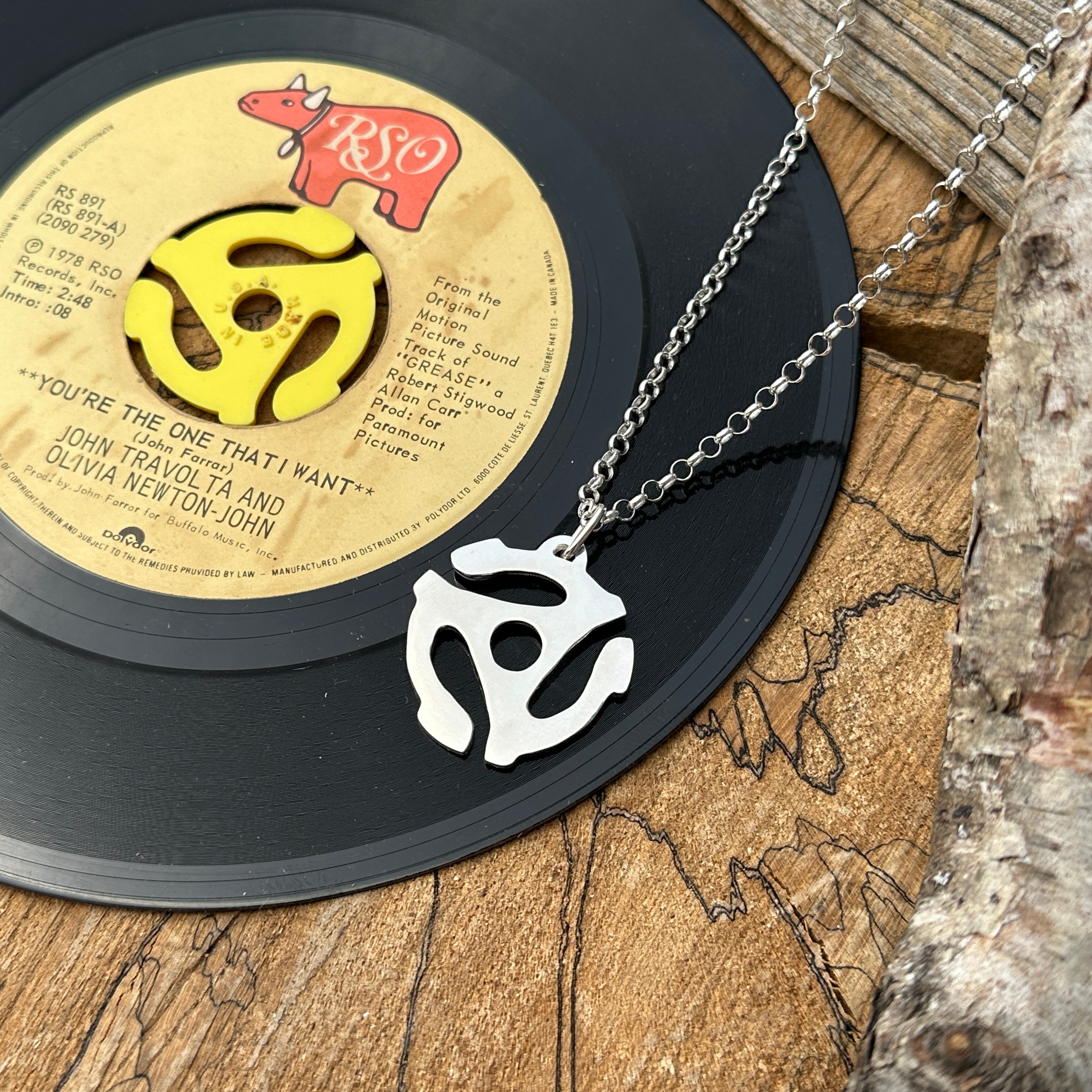Retro 45 Necklace Large