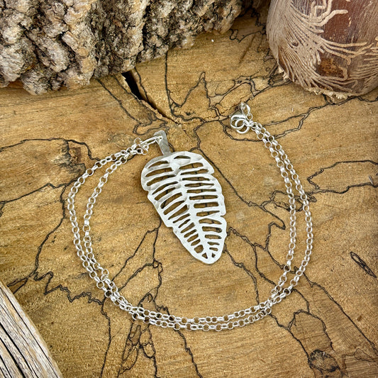 Elm Leaf Necklace