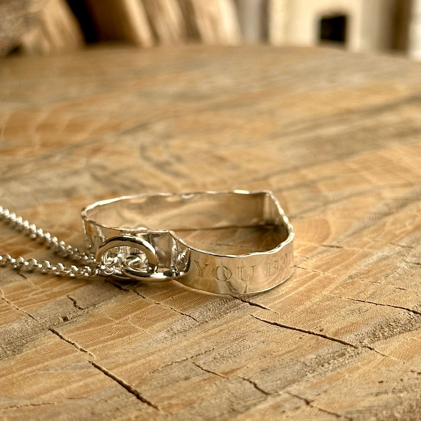 You Can Do It Heart Necklace Sm.