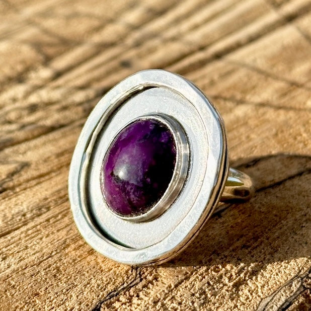 one of a kind silver ring