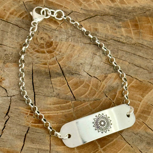 Peace to You Mandala Bracelet