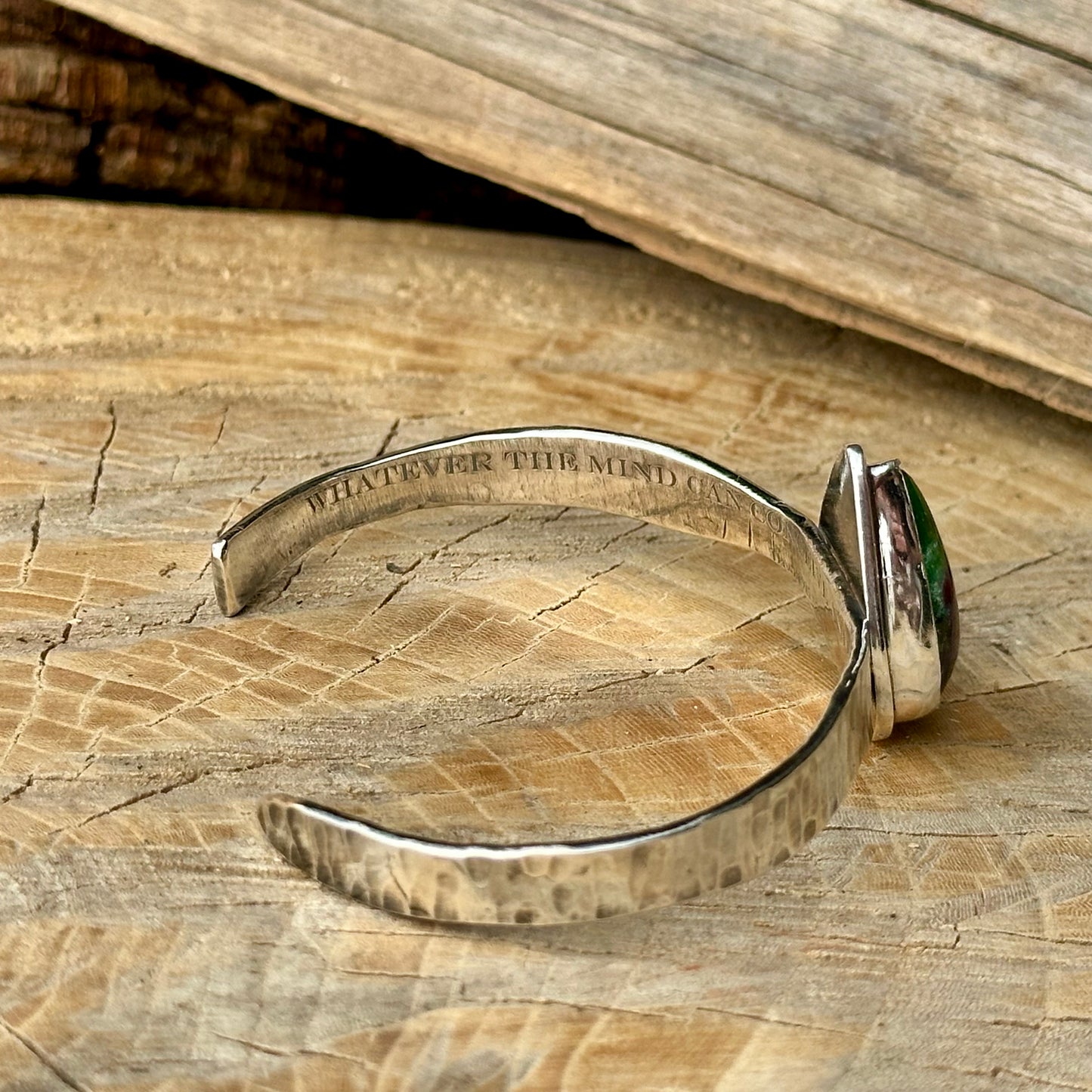 Natural Ruby Bangle Bracelet