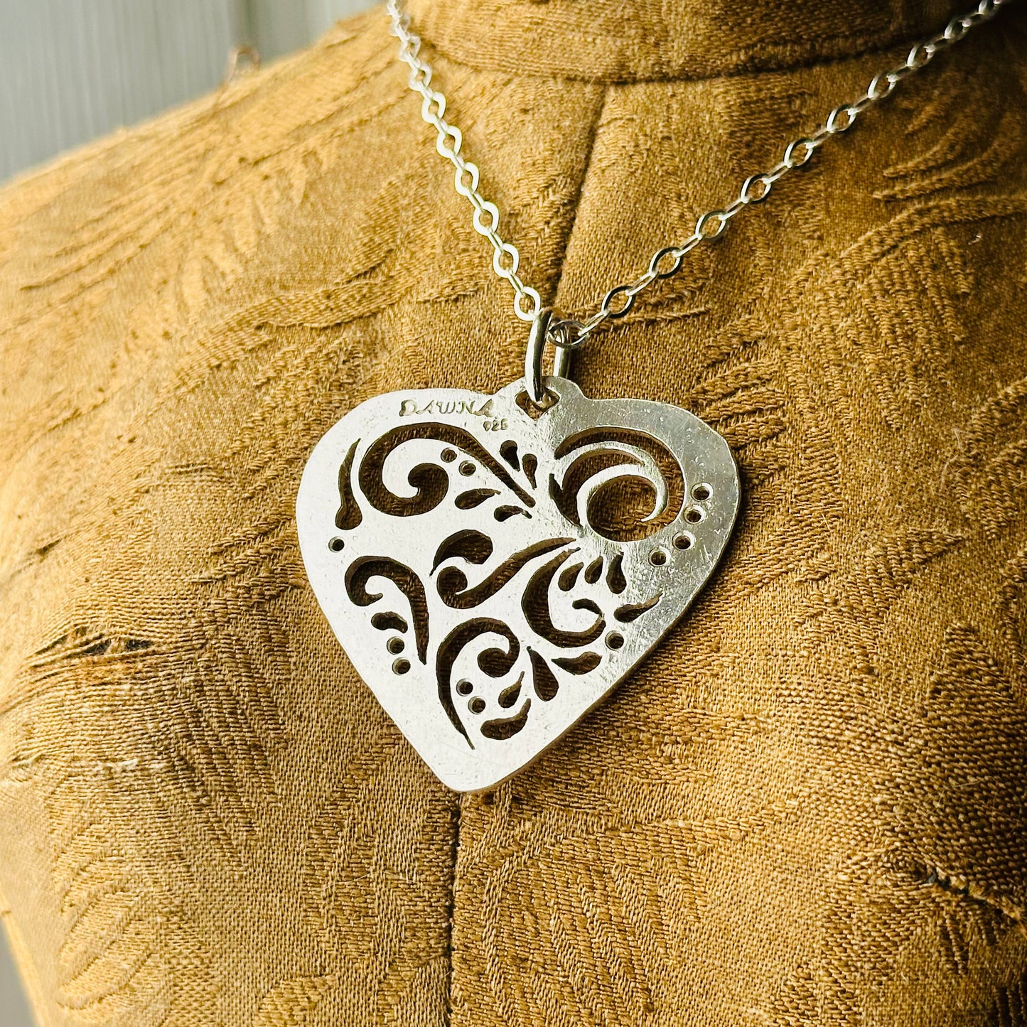 Paisley Heart necklace