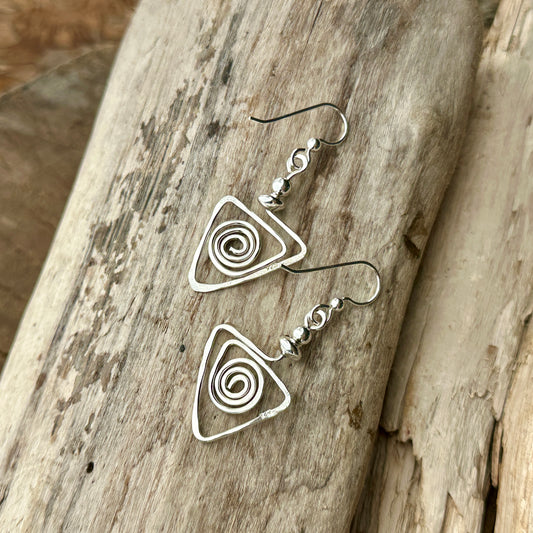 Silver Boho Earrings 2