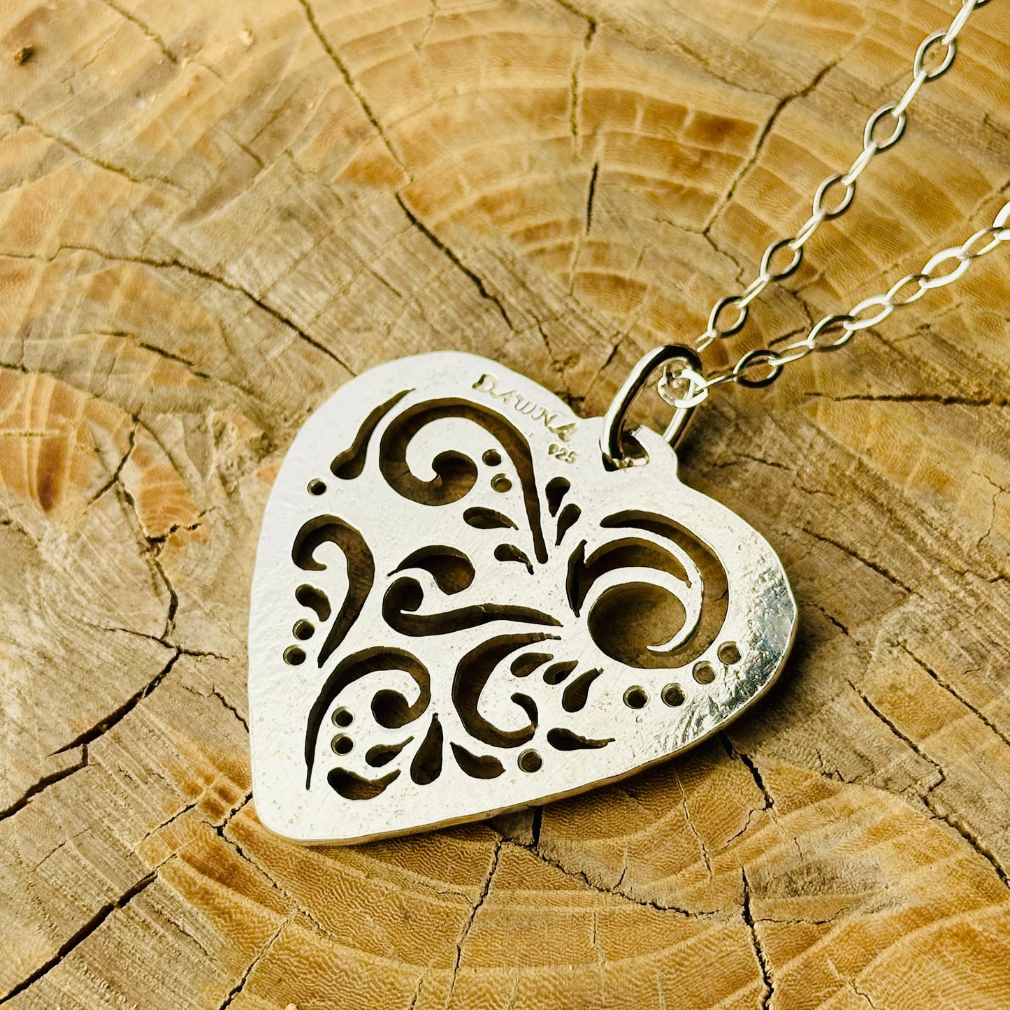 Paisley Heart necklace