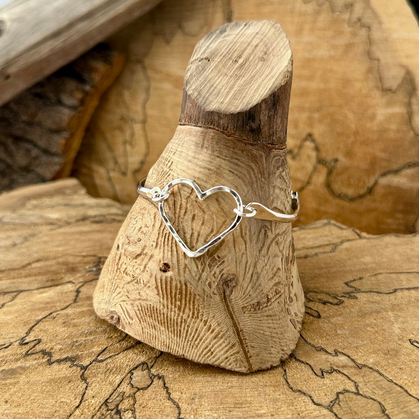 Floating Heart Bracelet