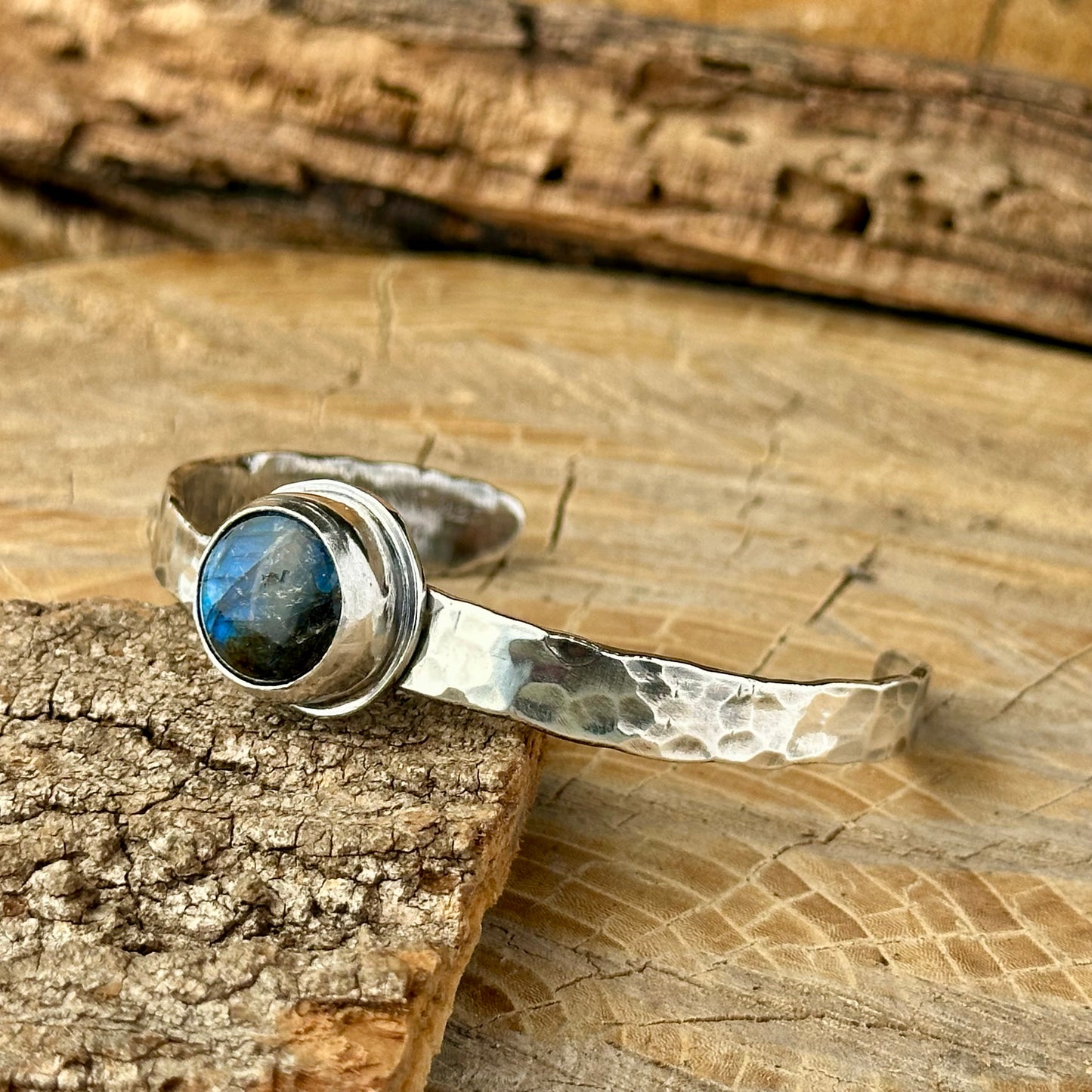 Labradorite Bangle Bracelet