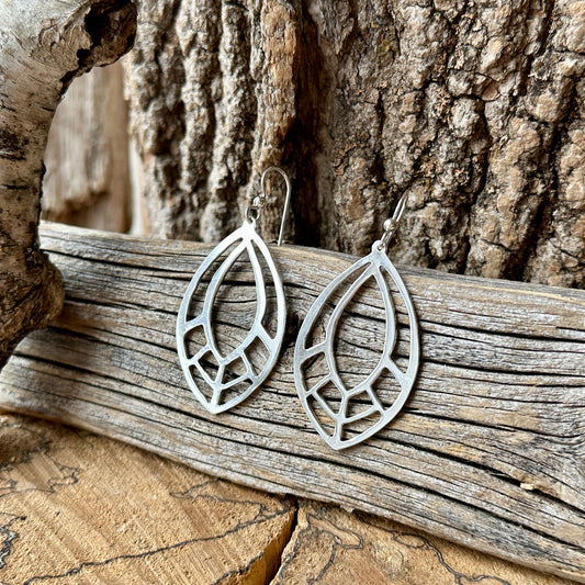 one of a kind sterling silver earrings