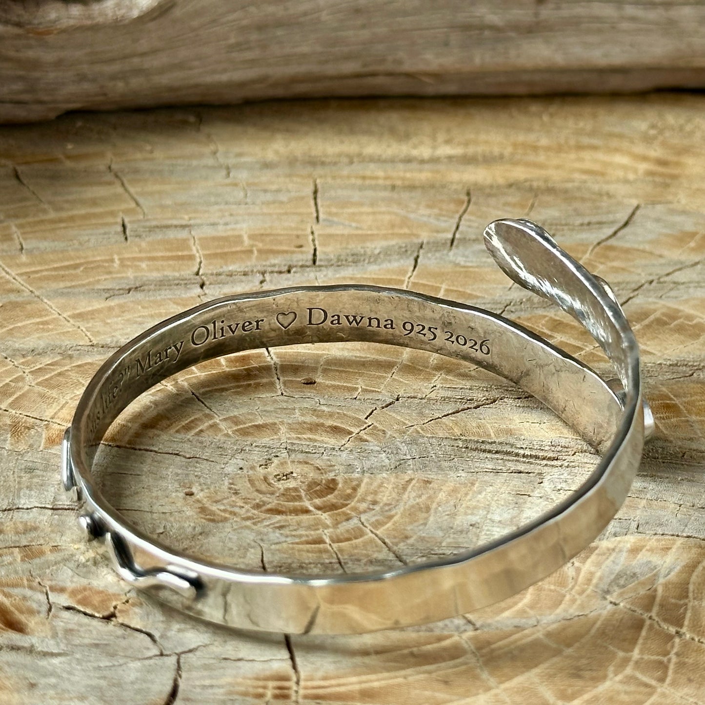 One Wild and Precious Life Wraparound Cuff Bracelet