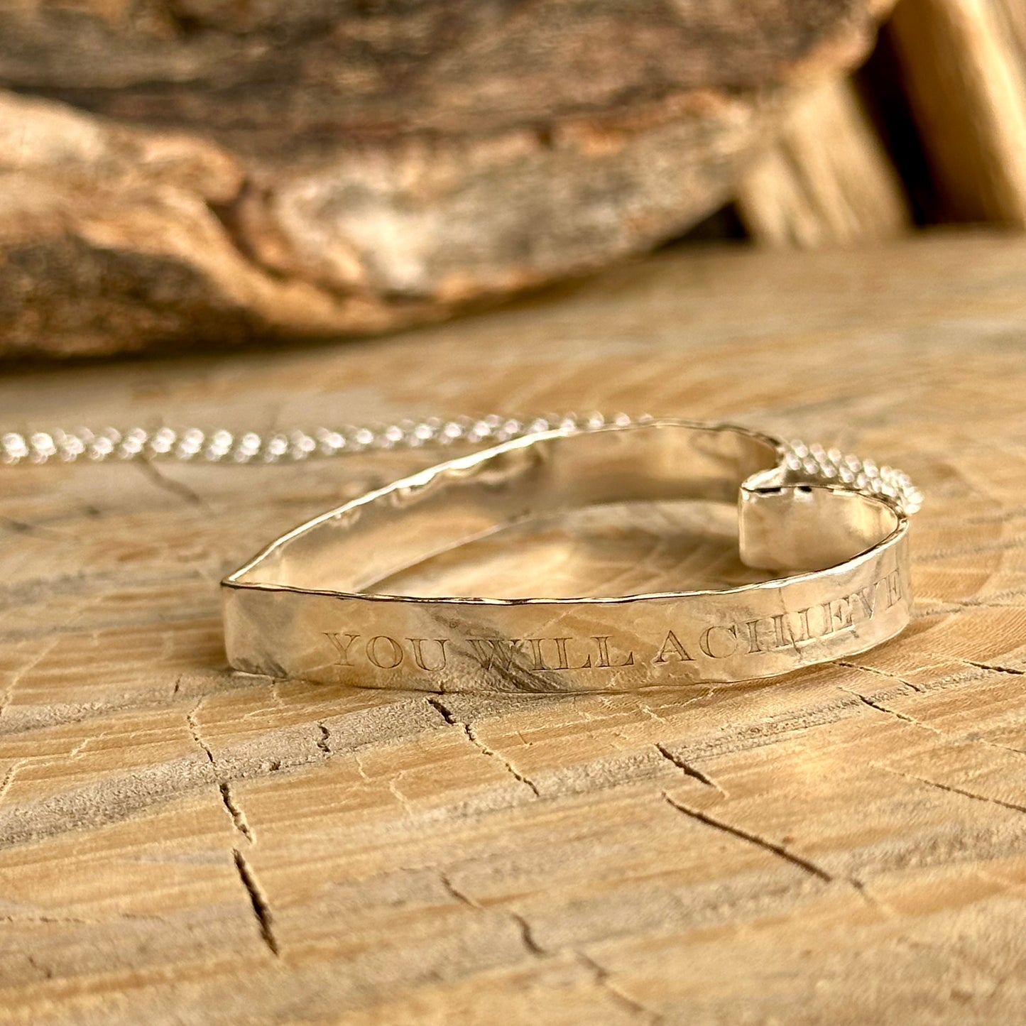 You Can Do It Heart Necklace LG