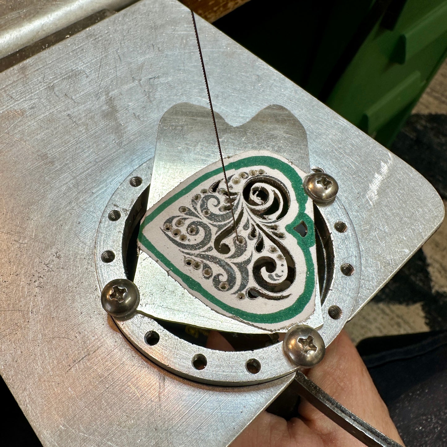 Paisley Heart necklace