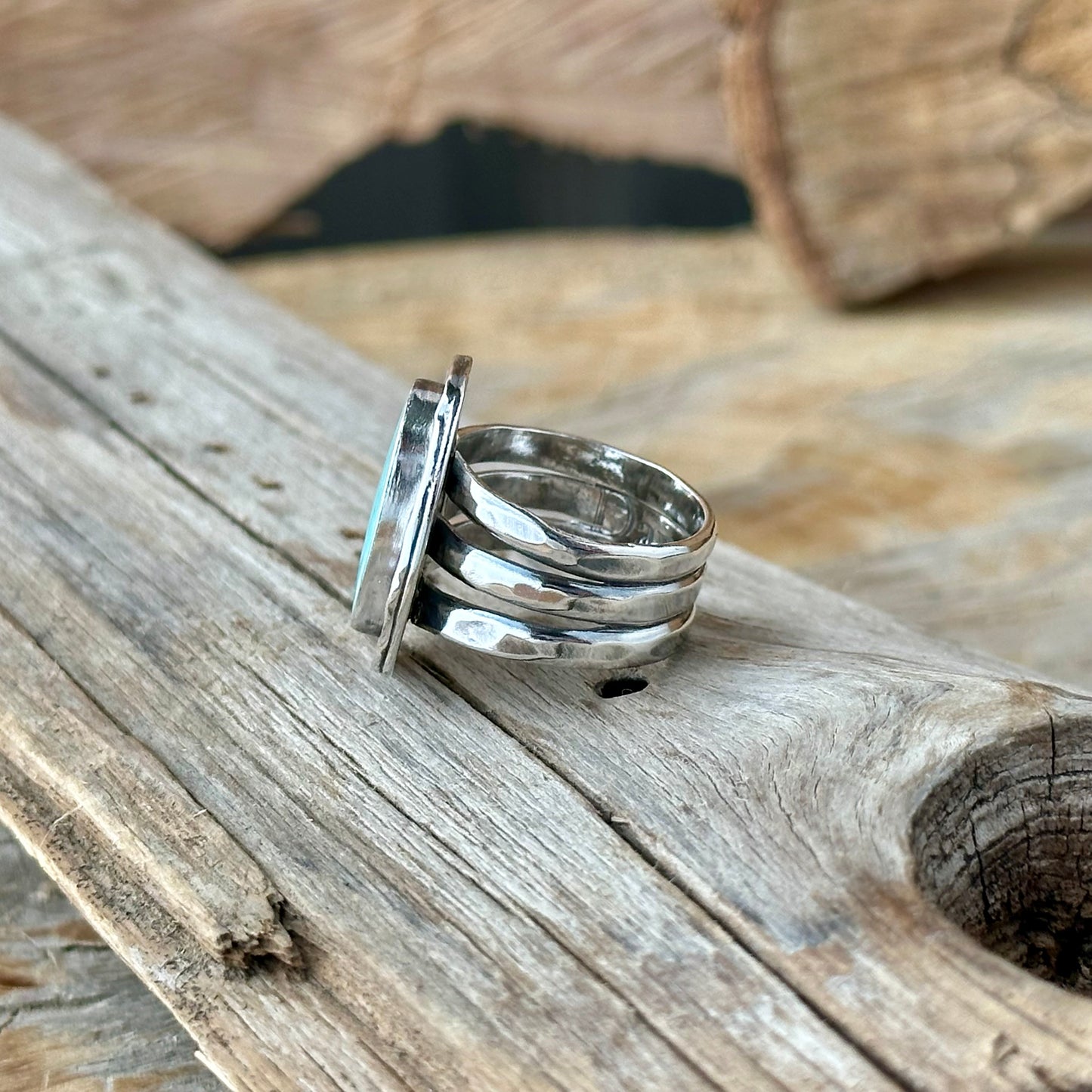 One of a Kind Kingsman Turquoise Ring