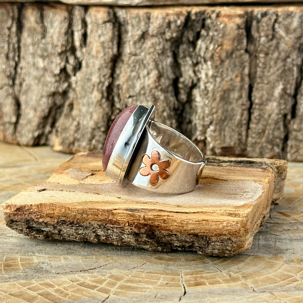 Strawberry Quartz Ring
