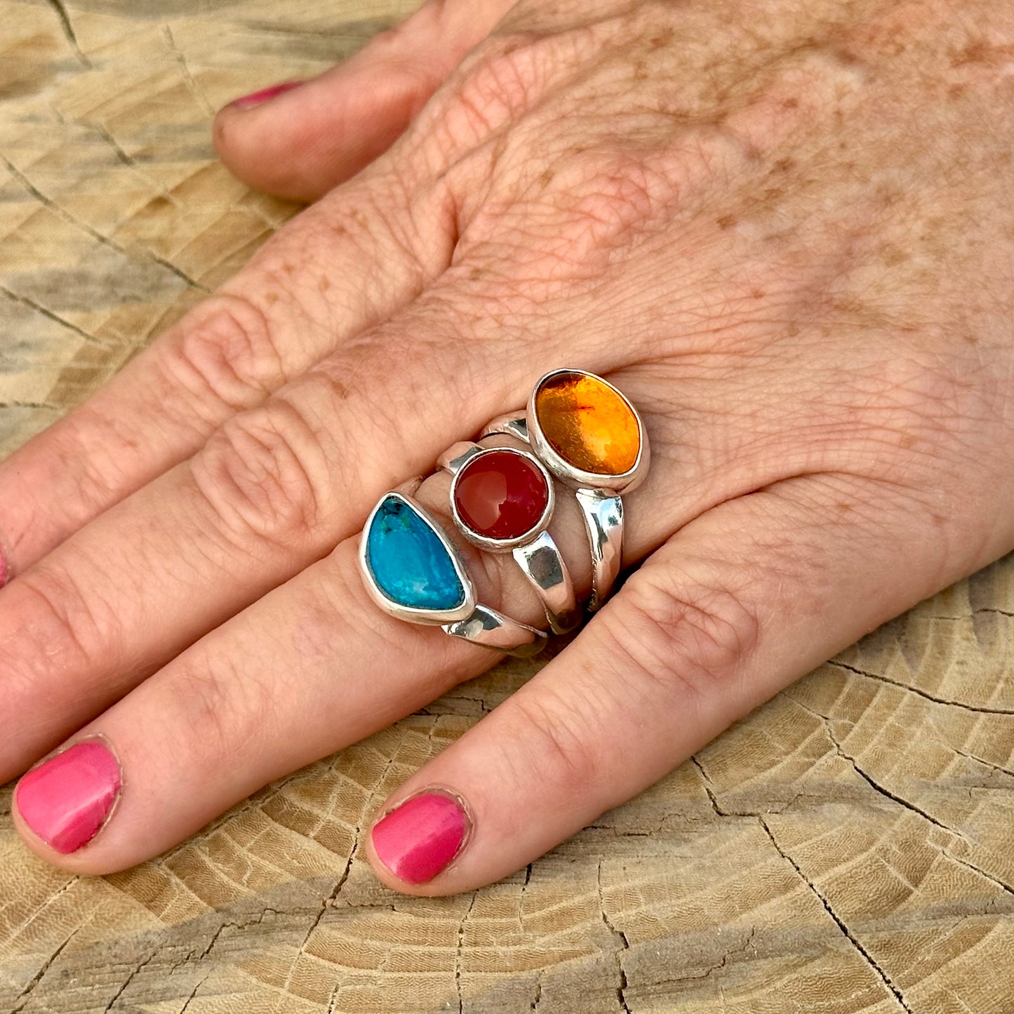 Earthsong Trio Ring