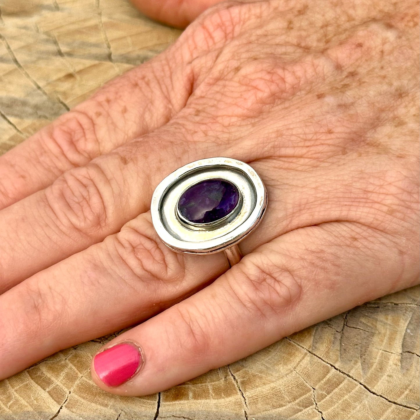 Sugalite Ring 8