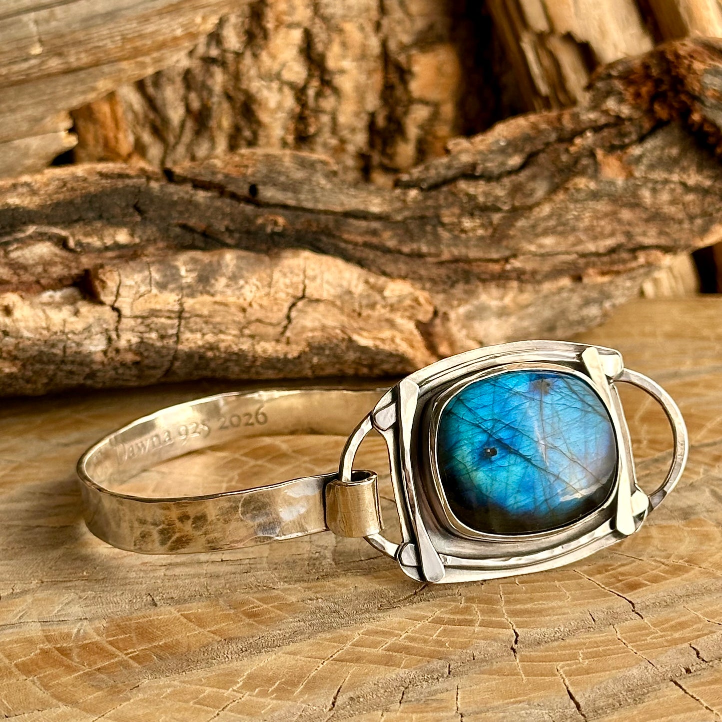 Labradorite Cuff Bracelet