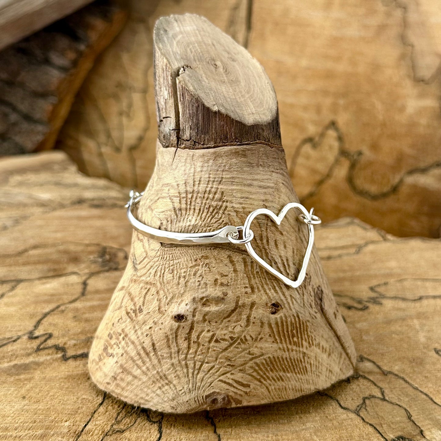 Floating Heart Bracelet