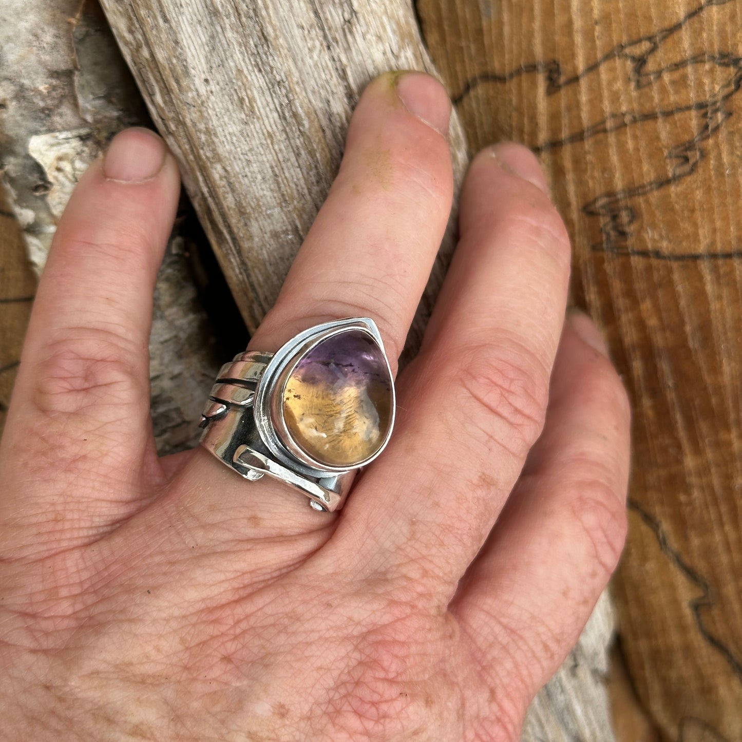 Ametrine Ring