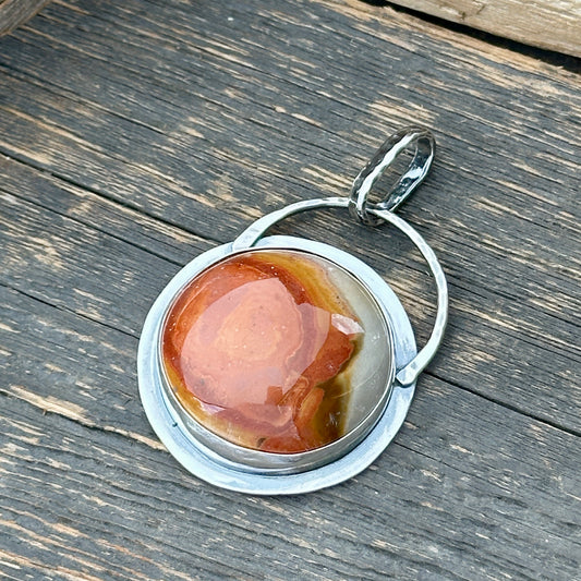 Full Moon Jasper Pendant