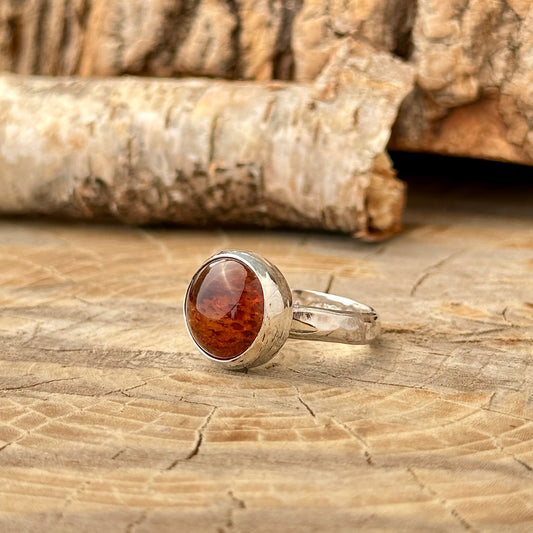 Golden Ember Ring